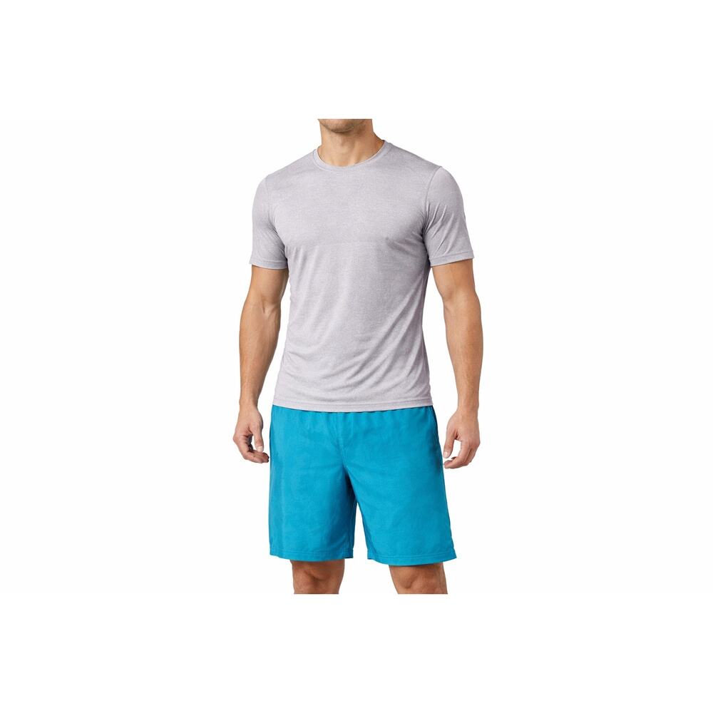 VRST Aqua Blue Lined Running Shorts Active Gym Workout Mens XXL